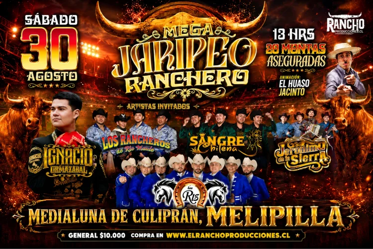 Mega Jaripeo Ranchero - 30 de Agosto