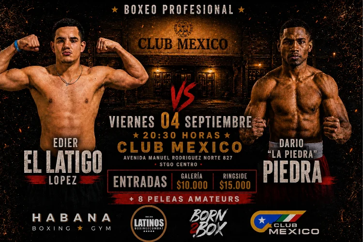 Boxeo Profesional en Club México - 4 de Septiembre