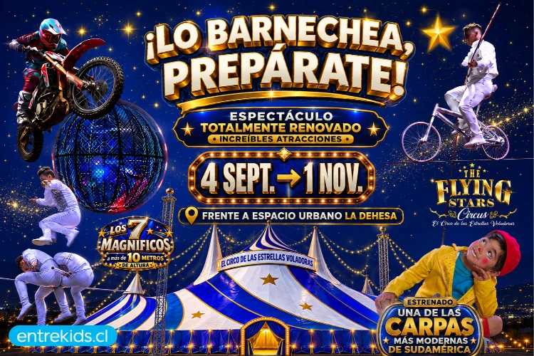 El Circo de las Estrellas Voladoras en Lo Barnechea