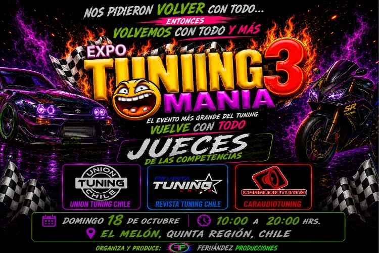 Expo Tuning Mania 3 - 18 de Octubre
