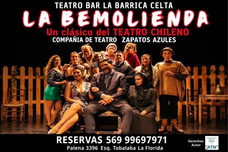 🎭 La Remolienda: un clásico imperdible del teatro chileno - 12 de Septiembre