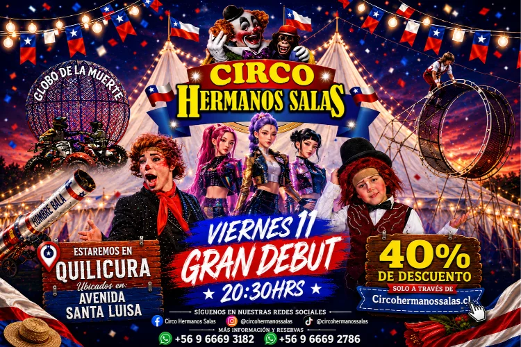Circo Hermanos Salas en Quilicura