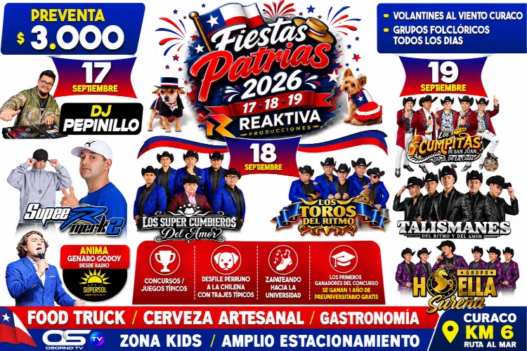 Gran Fonda Fiestas Patrias 2026