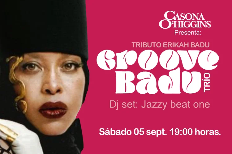 Tributo a Erykah Badu - Groove Badu Trio | 5 de Septiembre