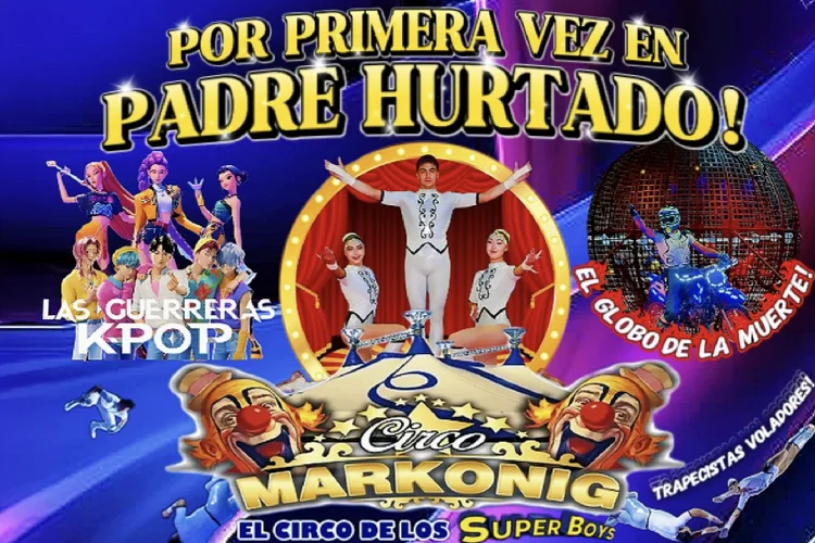 ¡Circo Markonig de los Super Boys por Primera vez en Padre Hurtado!