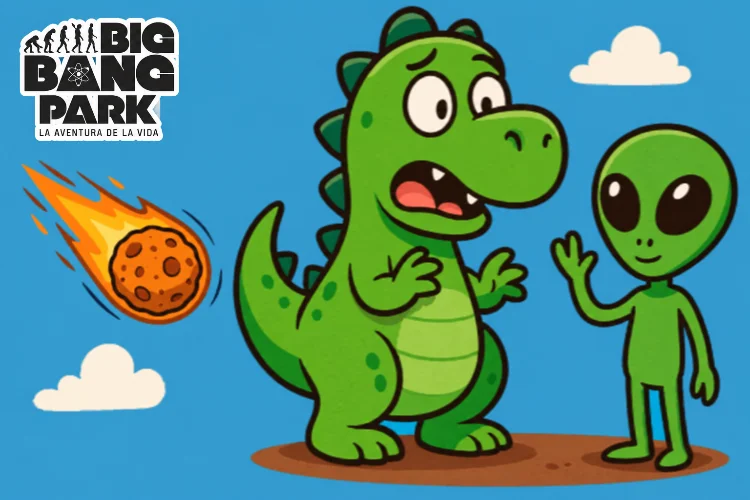 BIG BANG PARK: SEPTIEMBRE DINOSARIOS, METEORITOS Y OVNIS