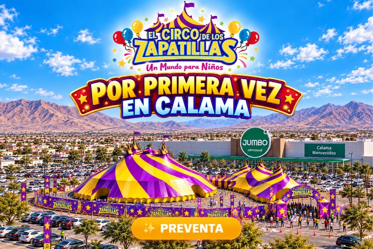 Circo de los Zapatillas en Calama
