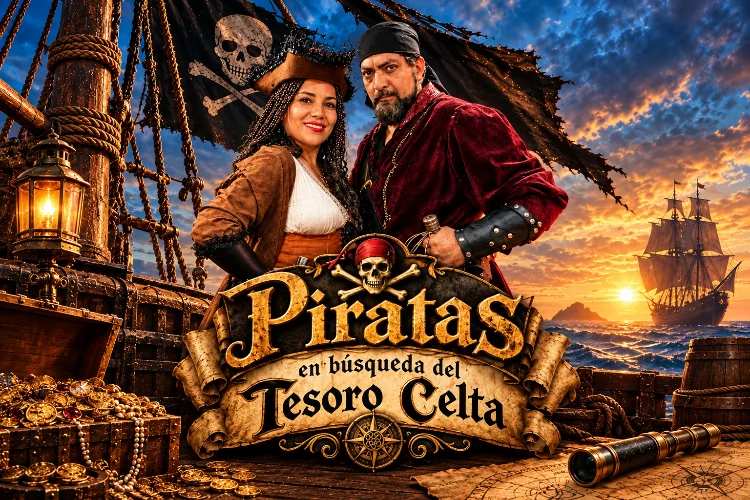 Piratas en Busqueda del Tesoro Celta - Teatro Infantil - 25 de Octubre