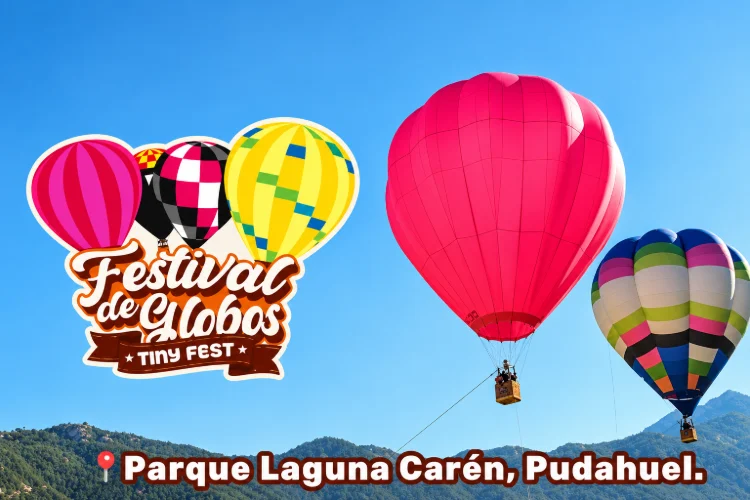 Tiny Fest - Festival de Globos Aerostáticos - Laguna Caren: 7 de Noviembre