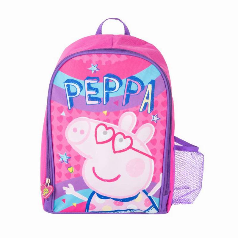 Mochila Peppa Pig Eco 14 Italtoys Original Escolar EntreKids