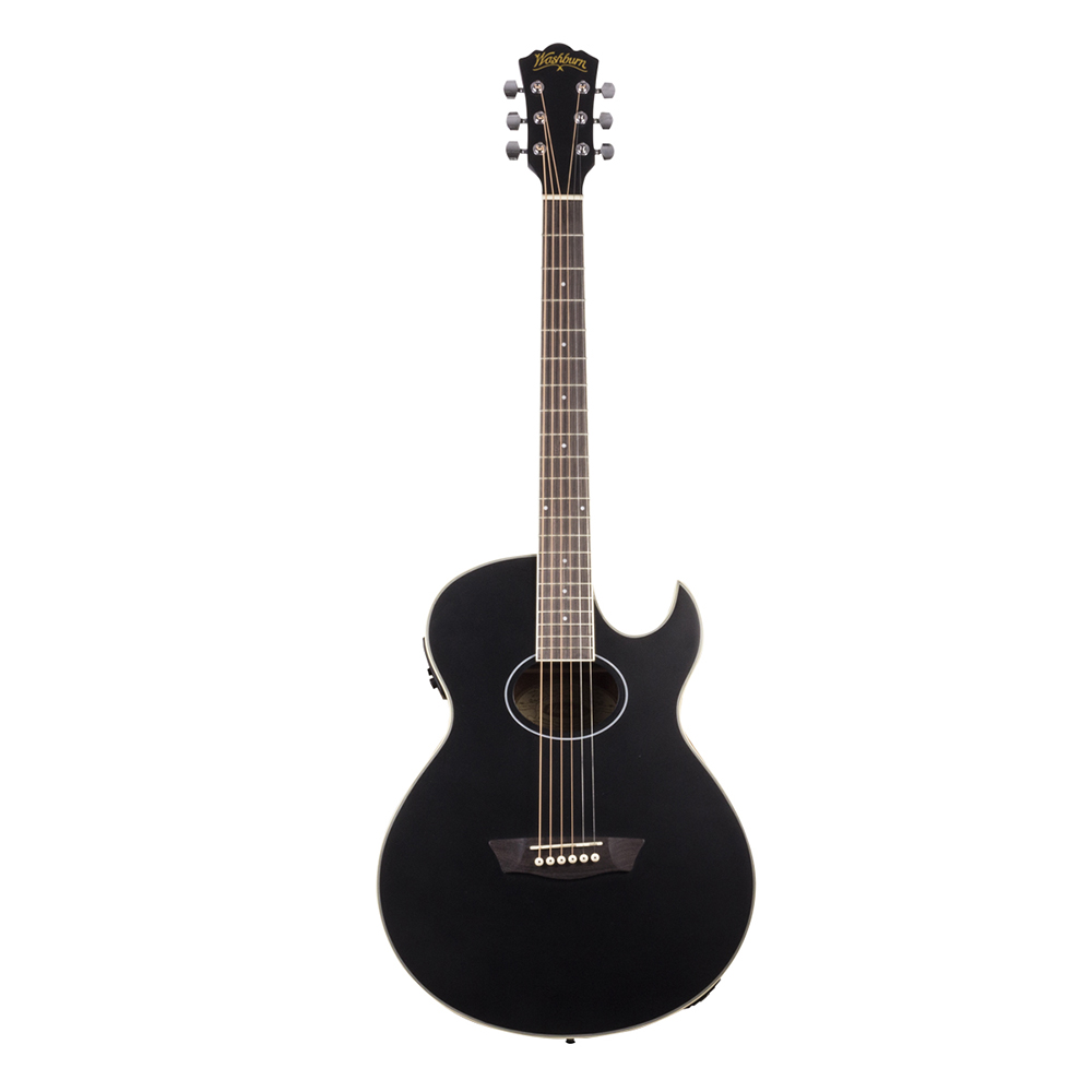 Guitarra electroacústica EA9B, color negro EntreKids