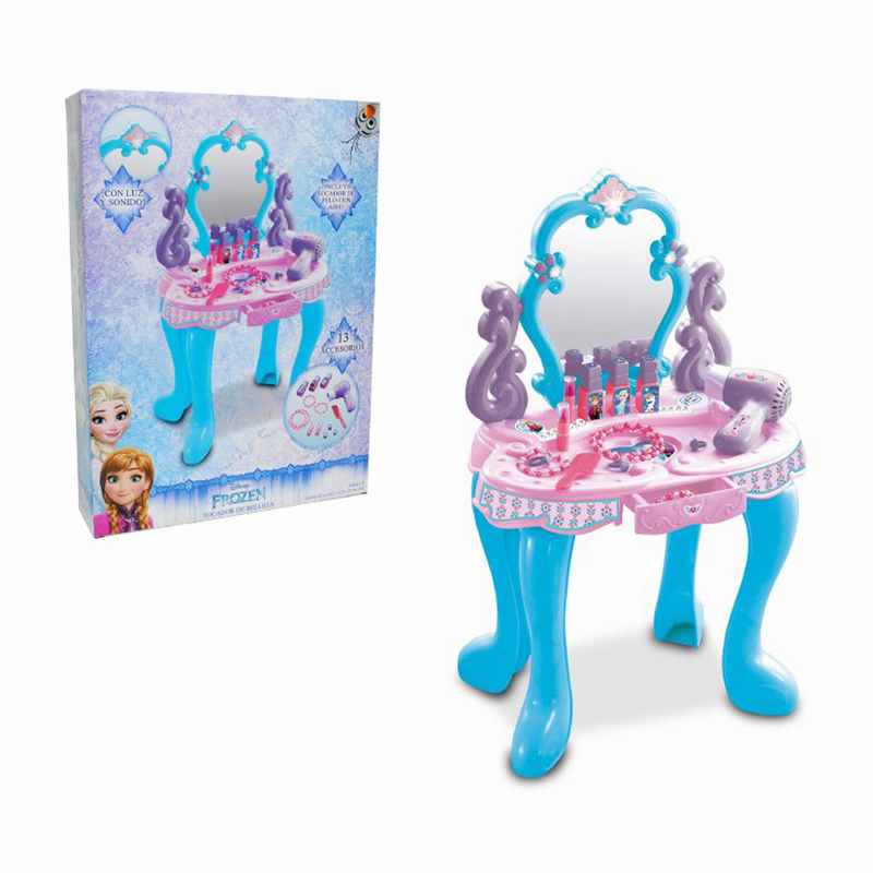 Frozen Tocador De Belleza Vanity Luz Y Sonido EntreKids