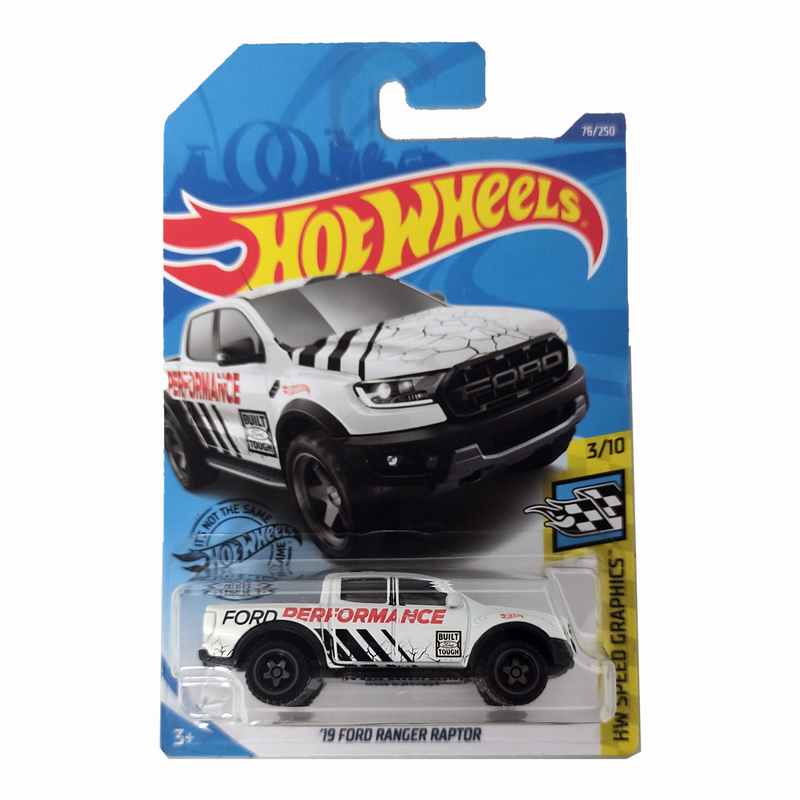 Hot Wheels '19 Ford Ranger Raptor - HW Speed Graphics White Edition