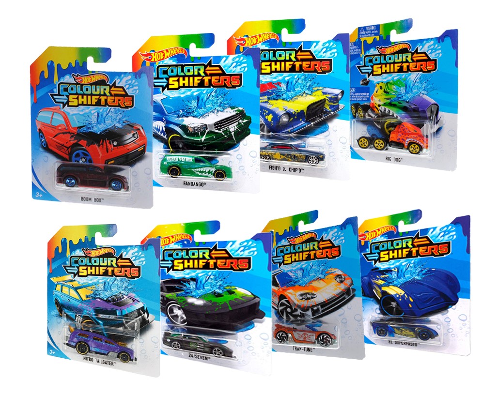 Autos Hot Wheels Colour Shifters EntreKids