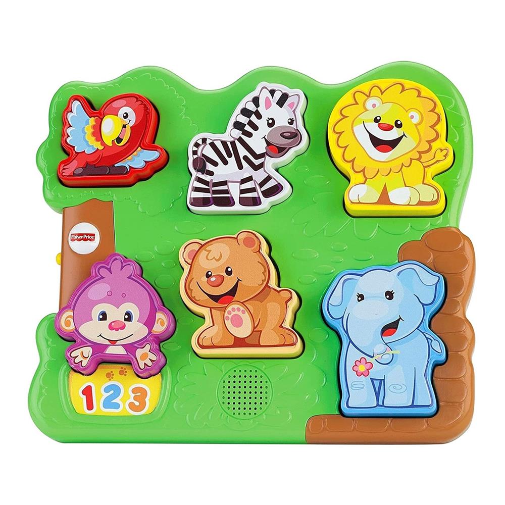 Rompecabezas Sonidos Animales Del Zoologico Didactico Fisher Price