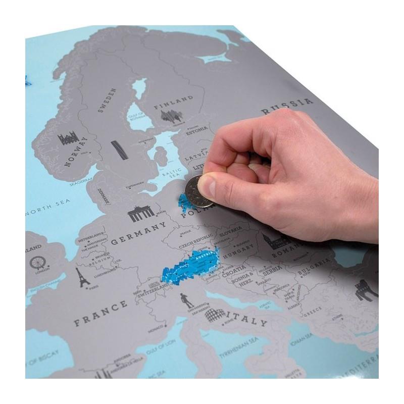 Scratch Map Europe EntreKids