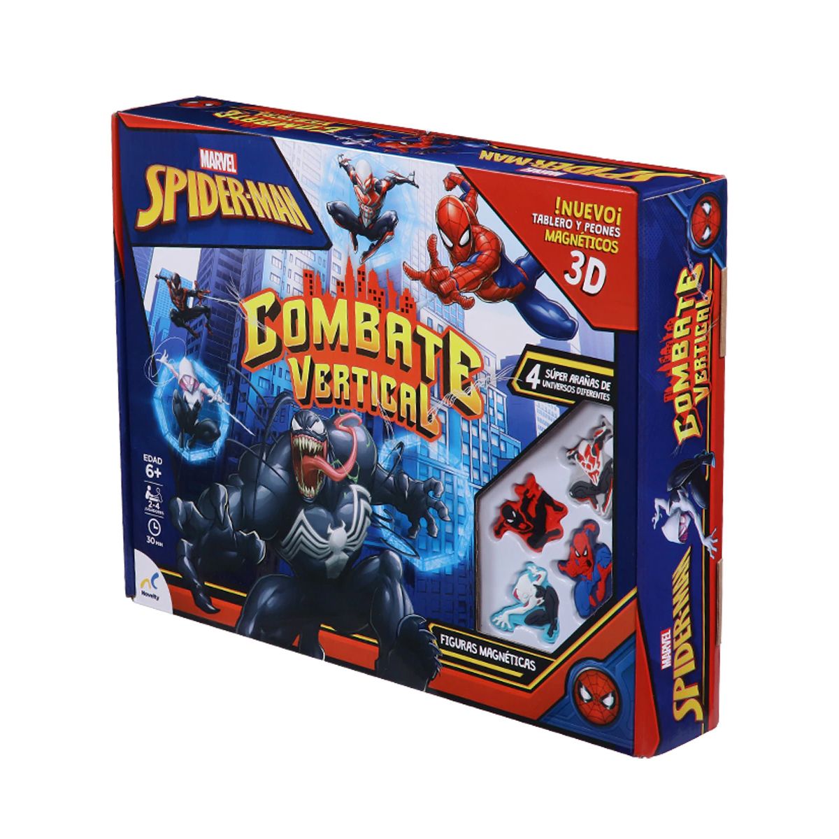 COMBATE VERTICAL JUEGO DE MESA SPIDERMAN DXB EntreKids
