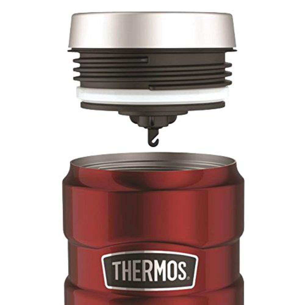 Mug Termo Acero Inox King Rojo 470ml Thermos EntreKids