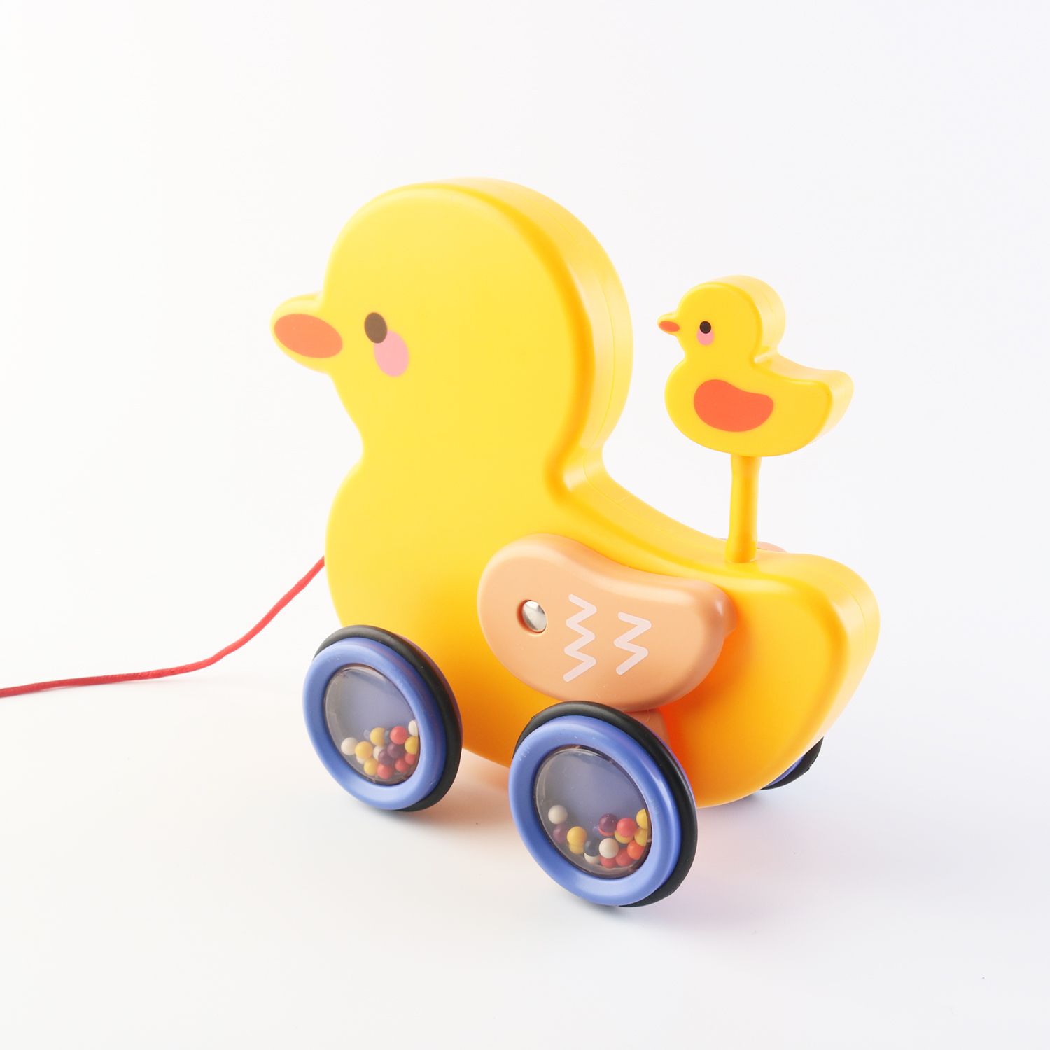 Pato De Arrastre BRIO De Madera – Juguete Para Empujar Y Caminar Con Movimiento De Cabeza Y Alas – Edad 12+ Meses