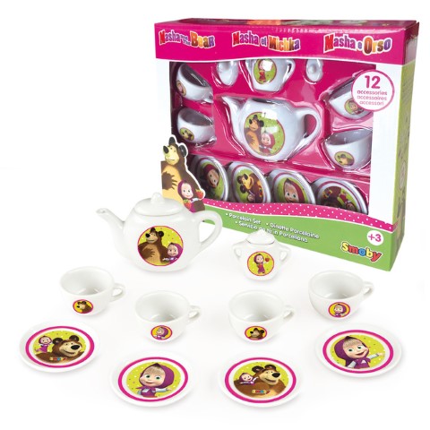 Masha E O Urso Juego De Porcelana Infantil Masha Y El Oso 12 - Main Image