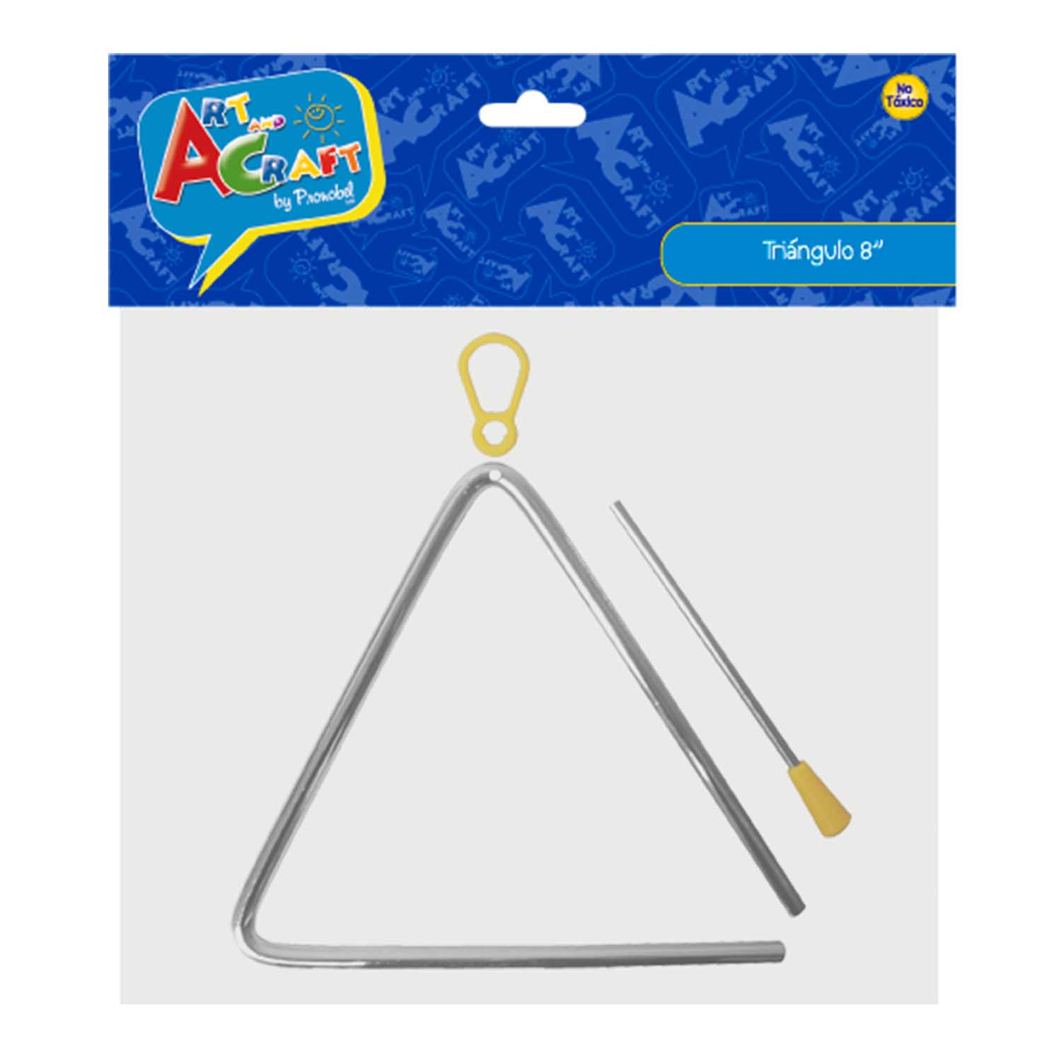 Instrumento Musical Triangulo 8" Art & Craft EntreKids