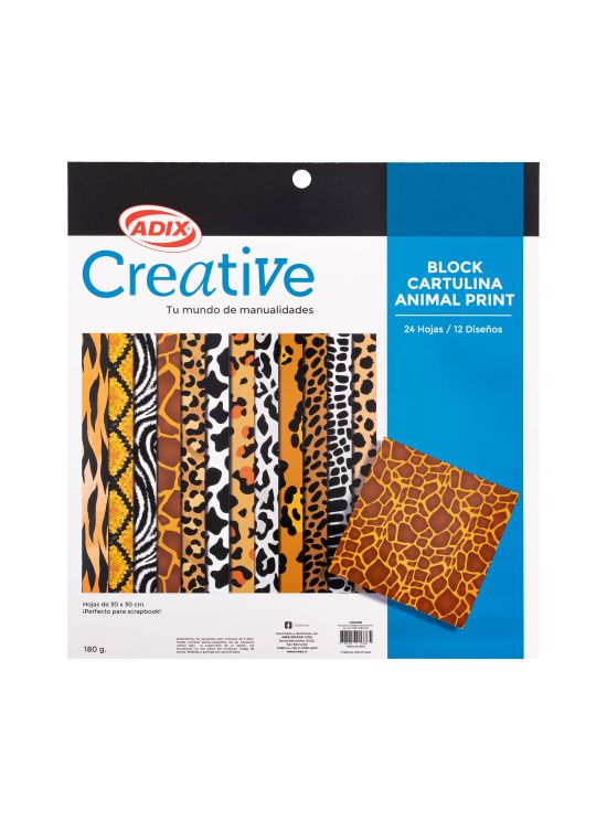 BLOCK ANIMAL PRINT