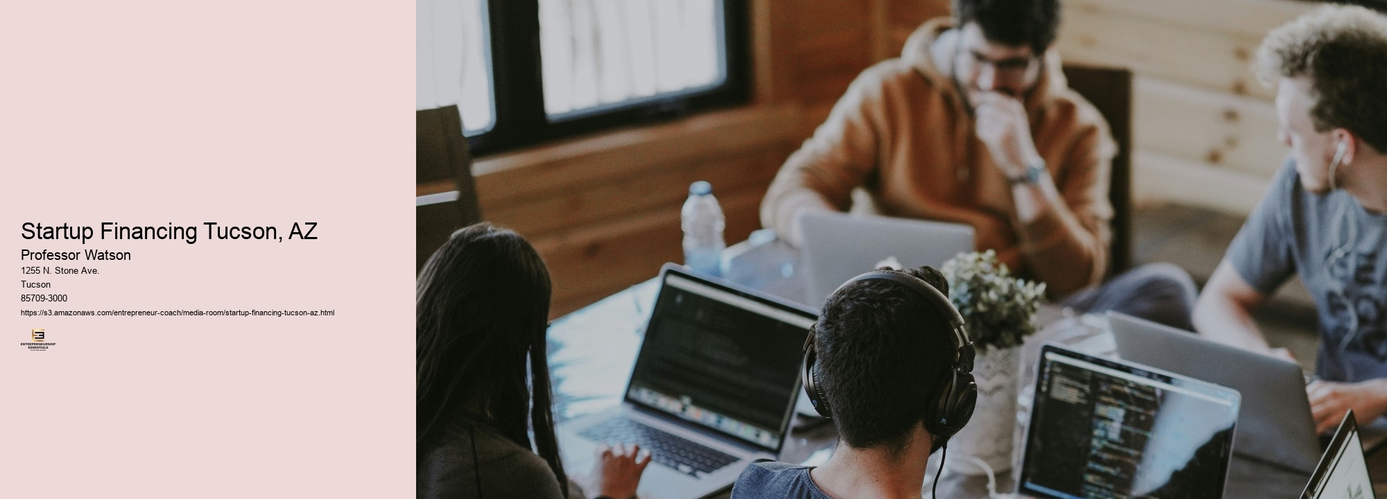 Startup Financing Tucson, AZ