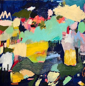 Night Blooming in the Garden  by Erin Dolan
