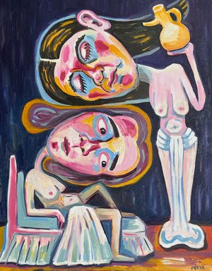 Things I need to do more often, Socializing  by Pesya Altman (2026)