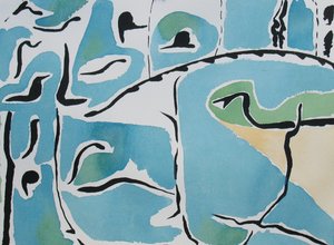 Perfect Sequence in Blue by jennifer wiggs (2018)