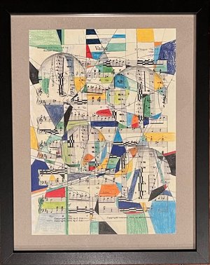 Valse with Circles by Pat Vartanian