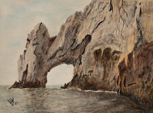 the Arch at Cabo San Lucas by Bernard Vieille