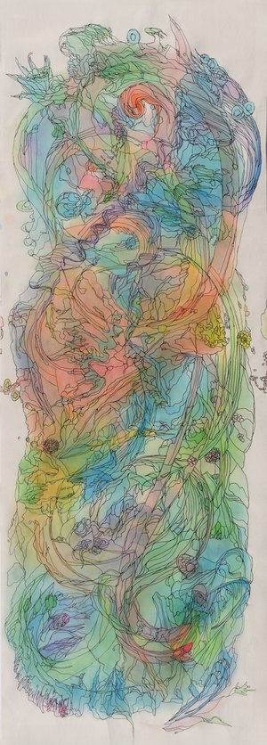 Scroll IX by Lisa Domenic (2025)