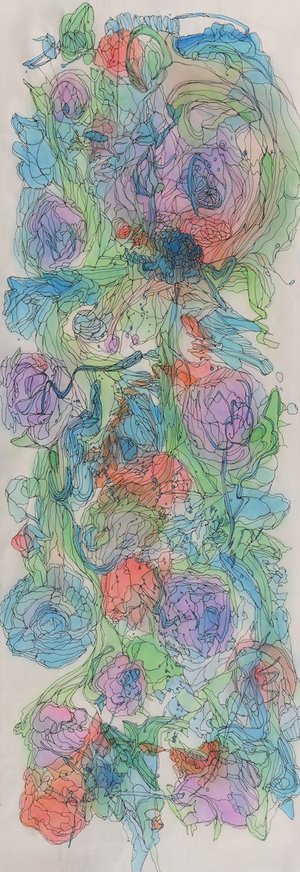 Scroll XI by Lisa Domenic (2025)