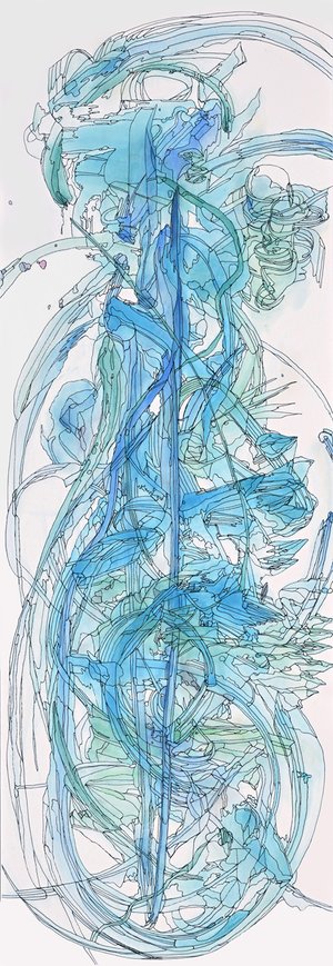 Scroll II by Lisa Domenic (2024)