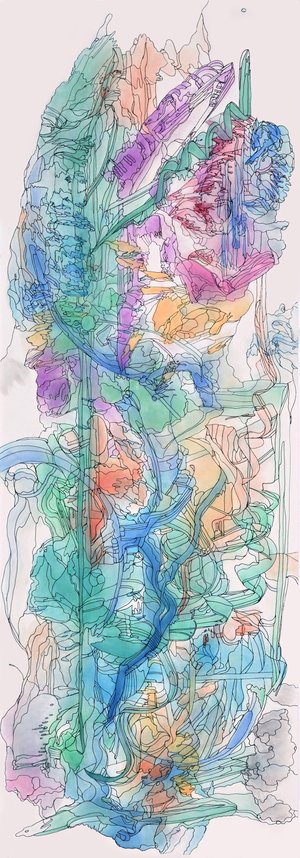 Scroll I by Lisa Domenic (2024)