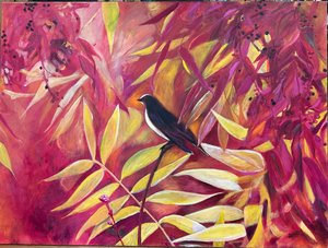 Resting Bird by Lassie Colebourn