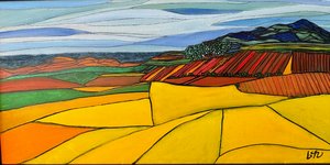 Mustard Fields by Greta Waterman