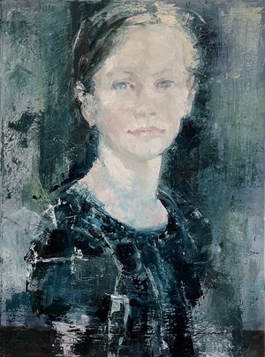 Portrait of a Young Woman by Colleen Hammond (2021)