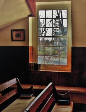 Quaker Meeting House  by carol lloyd