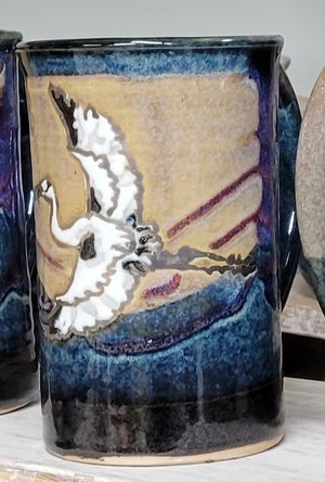 craneflyingMug by Mel  Kunihiro (2025)