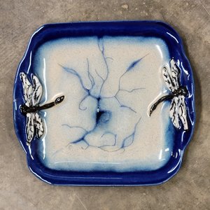 Dragonfly serving tray by Mel  Kunihiro (2024)