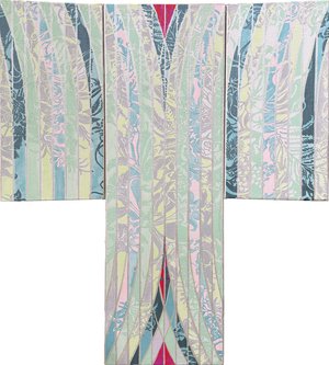 dragonfly 38 (intricate lilies) by cynthia cooper (2025)