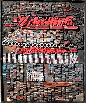 Accumulation 25x22 by Josef Twirbutt