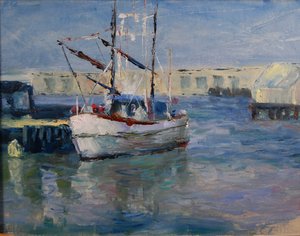 The Duke Fishing Boat docked at the wharf by frank hoeffler (2026)