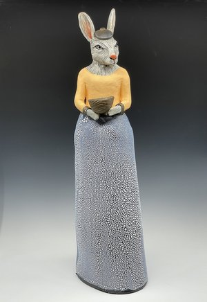 Rabbit Figure by Barbara Glynn Prodaniuk (2025)