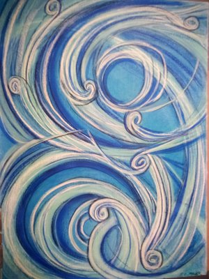 Abstract-3  22x30 by Gregory Maier