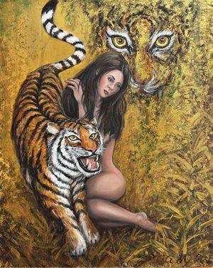 Alluring Tigress by Lili Miura