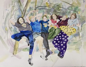 End of Covid Celebration by Terri McNichol (2023)