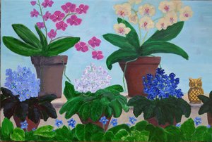 Violets Dreaming  by Tommi Lou Carosella (2026)